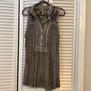 Grey free people dress